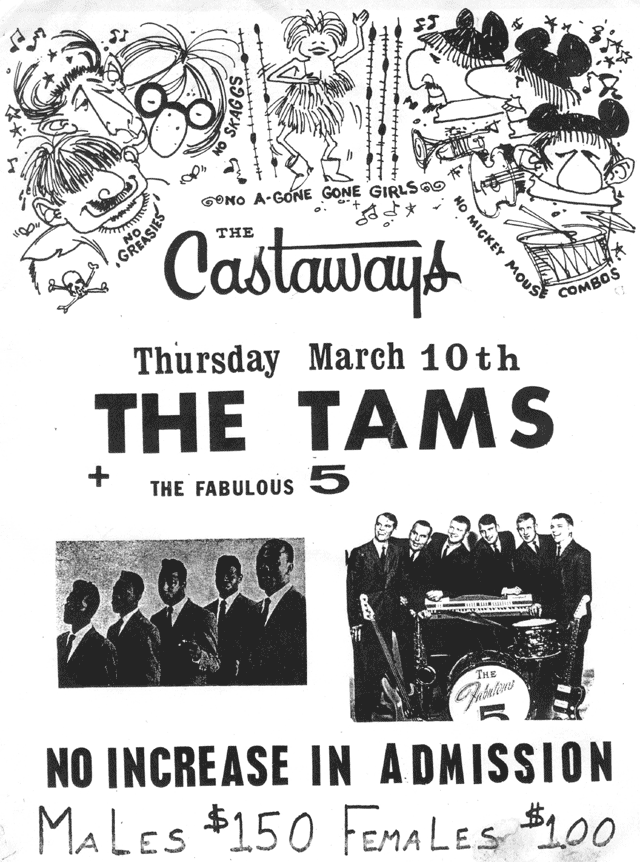 Tams - Castaways - Fabulous 5