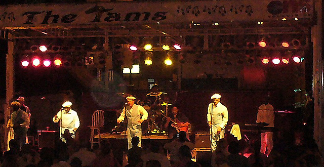 Thomasville Rose Festival Street Dance w/ The Mighty Tams - April 27, 2007